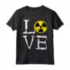 Nucleare Radiazioni Love - Maglietta Tecnologia Radiologica per Ingegneri Nucleari e Radiologi - Regalo Unico per Laureati in Radiografia