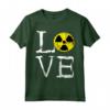 Nucleare Radiazioni Love - Maglietta Tecnologia Radiologica per Ingegneri Nucleari e Radiologi - Regalo Unico per Laureati in Radiografia