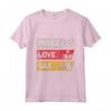 Sassofonista Segno della Pace Love Heart Sax Maglietta - Regalo Musicale Unico per Jazzisti - Ideale per Natale o Compleanno