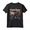 Divertente Maglietta Carina Teacher Off Duty - Regalo Ultimo Giorno di Scuola - Maglietta Estiva per Insegnanti