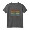 Retro West Ham Londra Maglietta - Design Vintage per Uomini, Donne e Bambini - Acquista Abbigliamento Calcio Online