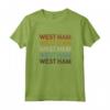 Retro West Ham Londra Maglietta - Design Vintage per Uomini, Donne e Bambini - Acquista Abbigliamento Calcio Online