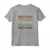 Retro West Ham Londra Maglietta - Design Vintage per Uomini, Donne e Bambini - Acquista Abbigliamento Calcio Online