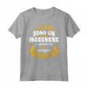 Sono Un Ingegnere Sempre Ragione - Maglietta Uomo con Citazione Divertente - Regalo per Ingegneri a Natale, Laurea o Compleanno