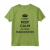 Non riesco a mantenere la calma, vengo da City Manchester - Maglietta divertente per uomini, donne e famiglie - Ideale per Compleanno e Natale