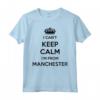 Non riesco a mantenere la calma, vengo da City Manchester - Maglietta divertente per uomini, donne e famiglie - Ideale per Compleanno e Natale