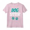 Dog Sitter Lavoro Cucciolo - Divertente Maglietta per Dog Sitting e Amanti dei Cani - Regalo di Compleanno o Natale
