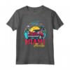 Miami Beach Tee Shirt - Graphic Design Manica Corta - I Love Miami Florida Summer Vibes T-shirt - Souvenir Retro Miami Fashion Style