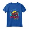 Miami Beach Tee Shirt - Graphic Design Manica Corta - I Love Miami Florida Summer Vibes T-shirt - Souvenir Retro Miami Fashion Style