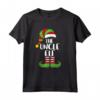 Divertente Uncle Elf Christmas Santa's Helper Family Matching Maglietta - Ideale per le Vacanze Natalizie - Regalo Perfetto per Amici e Cari