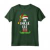 Divertente Uncle Elf Christmas Santa's Helper Family Matching Maglietta - Ideale per le Vacanze Natalizie - Regalo Perfetto per Amici e Cari
