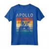 Retro Apollo 11 Vintage 50° Anniversario dello Sbarco sulla Luna 1969 - Maglietta Spaziale Commemorativa - Regalo Compleanno Unico per Appassionati di Spazio