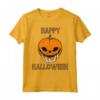Happy Halloween Shirt Donna Uomo - Maglietta con Ossa e Faccia da Zucca - Regalo di Halloween 2021 - Design Unico per la Festa - Acquista Online