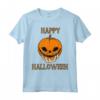 Happy Halloween Shirt Donna Uomo - Maglietta con Ossa e Faccia da Zucca - Regalo di Halloween 2021 - Design Unico per la Festa - Acquista Online