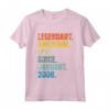 Retro Leggendario da Gennaio 2008 T-Shirt 13 anni - Maglietta Compleanno Vintage