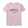 Honolulu Hawaii HI Vintage Varsity Sport Navy Design Maglietta - Perfetta per Mostrare l'Orgoglio della Città Natale o come Regalo