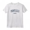 Honolulu Hawaii HI Vintage Varsity Sport Navy Design Maglietta - Perfetta per Mostrare l'Orgoglio della Città Natale o come Regalo