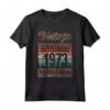Settembre 1973 Vintage - Maglia 51 Compleanno Anni Uomo Donna - Regalo Compleanno Retro Vintage 1973 Design - Edizione Limitata