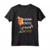 Portami Rispetto e Anche uno Spritz Maglietta - Regalo Divertente per Amanti del Vino - Ideale per Natale