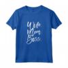 Donna Wife Mom Boss Mama Mum - Maglietta divertente per la Festa della Mamma e Compleanni - Regalo Natale con Design in Lingua Tedesca