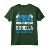 Orgoglioso Fratello della Migliore Sorella del Mondo - Maglietta Divertente per Compleanno - Regalo per Festa del Papà e Natale