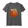 Lazy Sloth dormendo su un pallone da basket - Design Maglietta per Giocatori di Basket - Regalo Compleanno Ideale