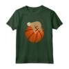 Lazy Sloth dormendo su un pallone da basket - Design Maglietta per Giocatori di Basket - Regalo Compleanno Ideale
