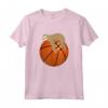 Lazy Sloth dormendo su un pallone da basket - Design Maglietta per Giocatori di Basket - Regalo Compleanno Ideale