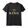 Men's Boys World King Graphic Design Tee shirts - I'm A King Maglietta - Novelty Clothing for Men and Boys