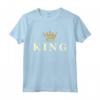 Men's Boys World King Graphic Design Tee shirts - I'm A King Maglietta - Novelty Clothing for Men and Boys