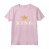 Men's Boys World King Graphic Design Tee shirts - I'm A King Maglietta - Novelty Clothing for Men and Boys