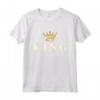 Men's Boys World King Graphic Design Tee shirts - I'm A King Maglietta - Novelty Clothing for Men and Boys