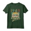 Vintage 1960 - 60 anni Reto Maglietta Compleanno - Regalo Cassetta Nata Ideale per Amici e Familiari