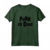 Punk Is Dad - Maglietta divertente per la Festa del Papà - Regalo unico per gli amanti della musica punk e della cultura pop