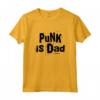 Punk Is Dad - Maglietta divertente per la Festa del Papà - Regalo unico per gli amanti della musica punk e della cultura pop