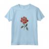 Fiore Vintage Rosso Retro Floreale Maglietta Carina - Stile Classico - Ideale per gli Amanti del Vintage e dei Fiori