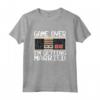 Game Over Gamer - Ultimo Livello Superiore dell'Addio al Celibato - Maglietta Matrimonio Gamer con Controller
