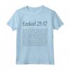 Ezechiele 25:17 Light Design Maglietta - Citazione Pulp Fiction per Veri Fan del Cinema