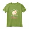 Just a Girl who loves Sheep - Cute Sheep Design Maglietta per Donne Amanti degli Animali e della Lana di Pecora