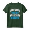 Sorry Ladies - Addio al celibato Groomsmen Getaway Maglietta per Matrimonio - Regalo Divertente per Sposo e Testimoni