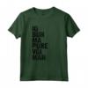 HapTiger Maglietta - Design Vintage con Detto Divertente 'Io Boh Ma Pure Voi Mah'