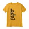 HapTiger Maglietta - Design Vintage con Detto Divertente 'Io Boh Ma Pure Voi Mah'