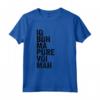 HapTiger Maglietta - Design Vintage con Detto Divertente 'Io Boh Ma Pure Voi Mah'