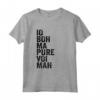 HapTiger Maglietta - Design Vintage con Detto Divertente 'Io Boh Ma Pure Voi Mah'