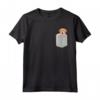 HapTiger Golden Retriever Maglietta - Funny Tee for Kids and Dog Lovers - Golden Retriever Love Design