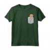 HapTiger Golden Retriever Maglietta - Funny Tee for Kids and Dog Lovers - Golden Retriever Love Design