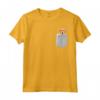 HapTiger Golden Retriever Maglietta - Funny Tee for Kids and Dog Lovers - Golden Retriever Love Design
