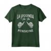 Divertente Pensionato La Leggenda Va In Pensione Maglietta - Regalo per il Pensionamento con Frase Simpatica