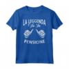 Divertente Pensionato La Leggenda Va In Pensione Maglietta - Regalo per il Pensionamento con Frase Simpatica