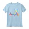 Pallavolo EKG Heartbeat Tie Dye per Ragazze - Maglietta Battito del Cuore della Pallavolo - Regalo Ideale per Giocatori, Mamme e Allenatori